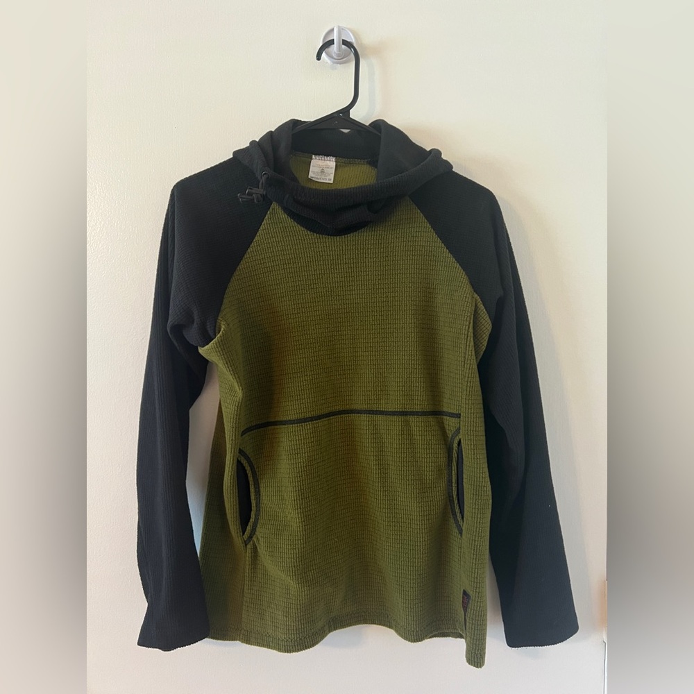 Green and Black Melanzana hoodie